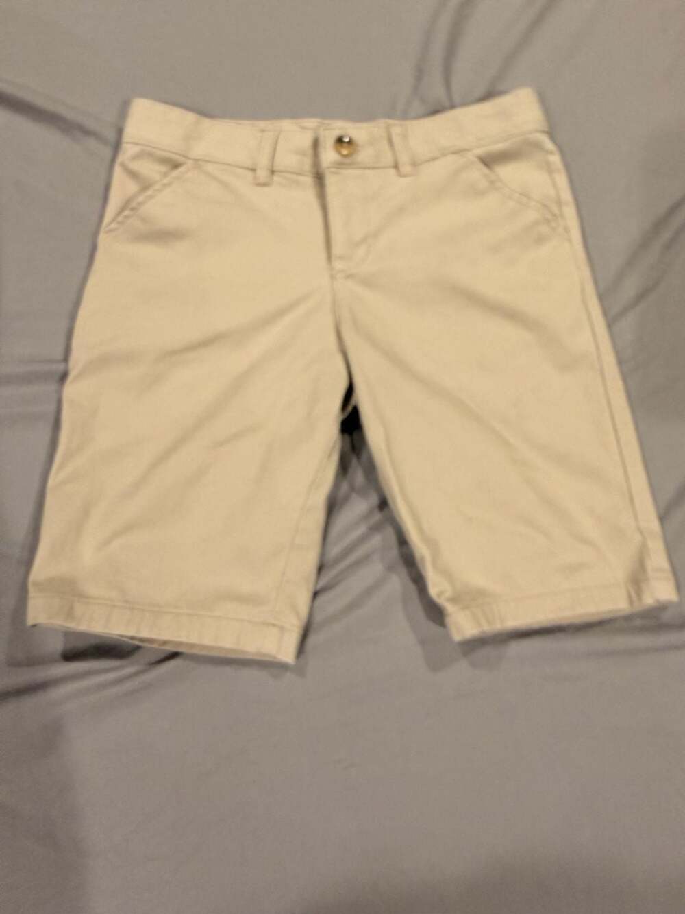 French Toast Uniform Chino Shorts Size 12 Khaki